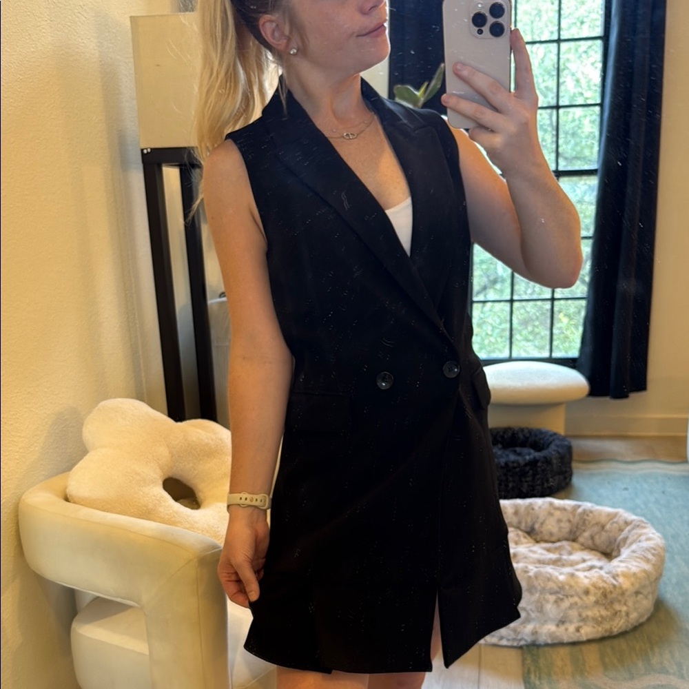 Zara Black Mini Dress - Picture 8 of 10